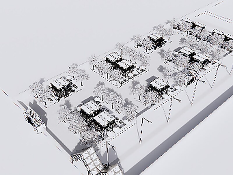 Aerial of the facilities layout