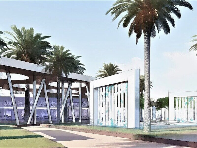 Mall building exterior