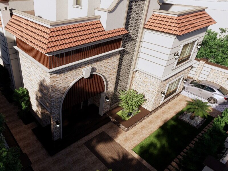 Entrance approach