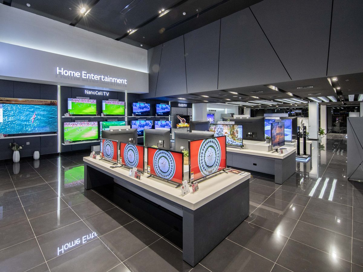 LG Brand Retail — After phase, Fit-out by ALDesign Structures