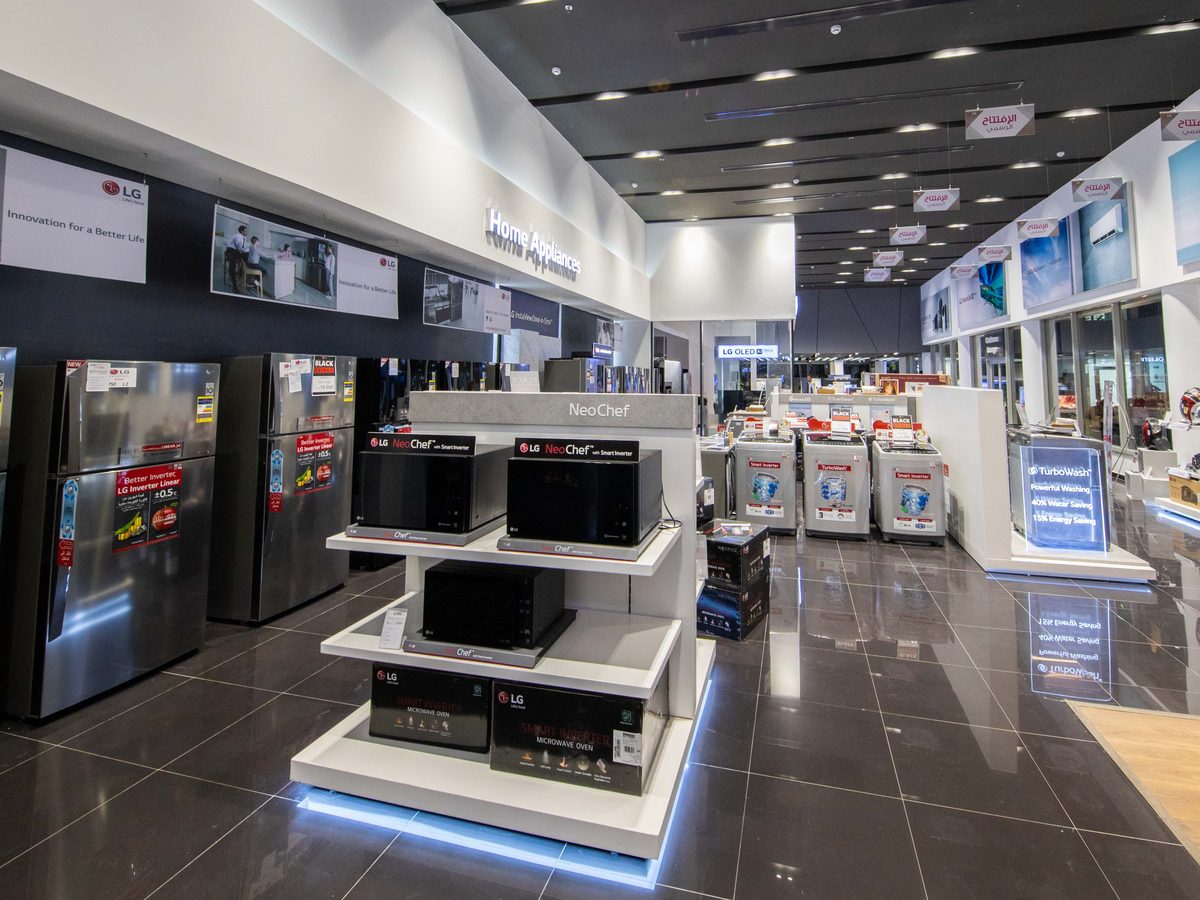 LG Brand Retail — After phase, Fit-out by ALDesign Structures