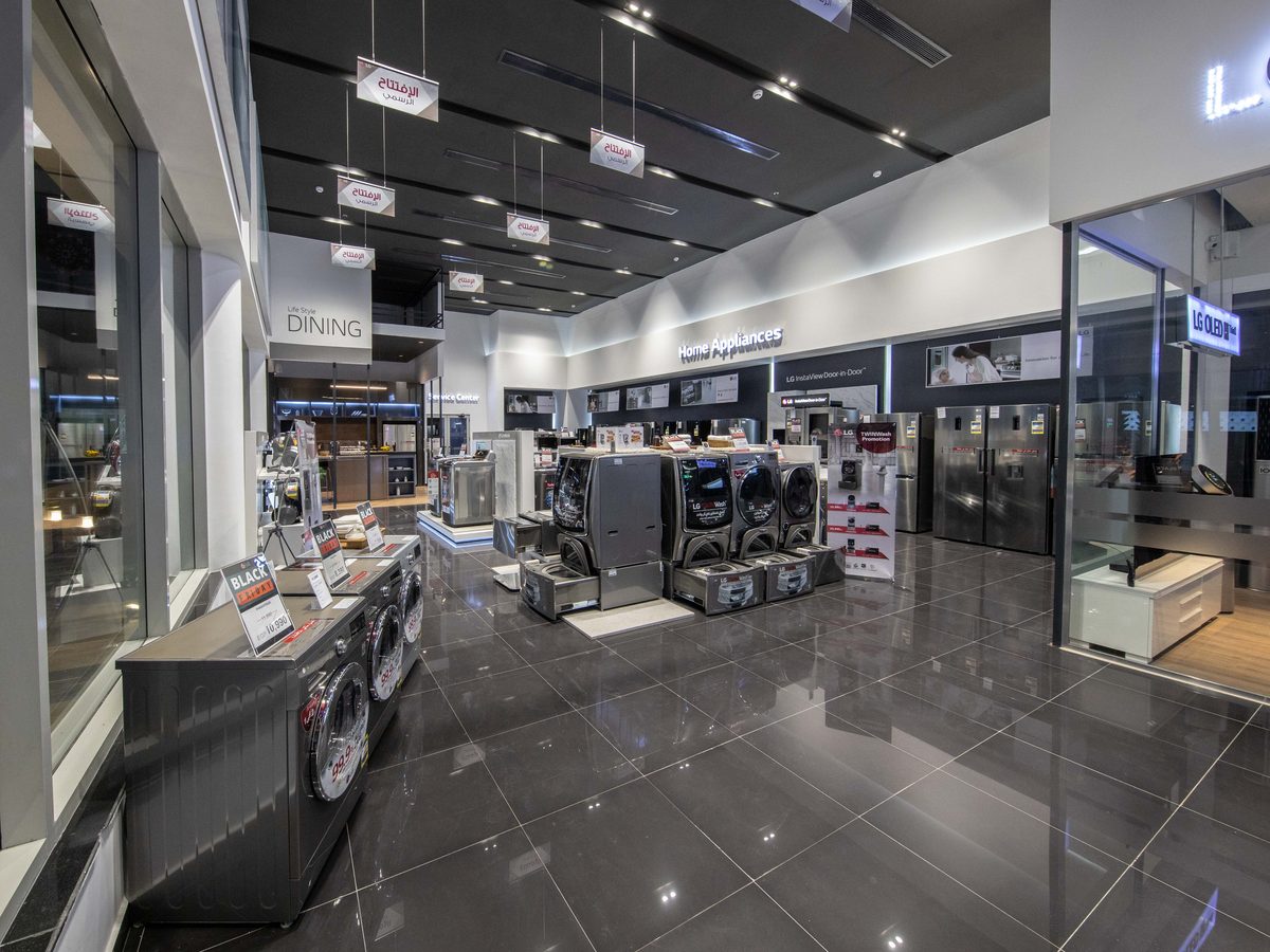 LG Brand Retail — After phase, Fit-out by ALDesign Structures