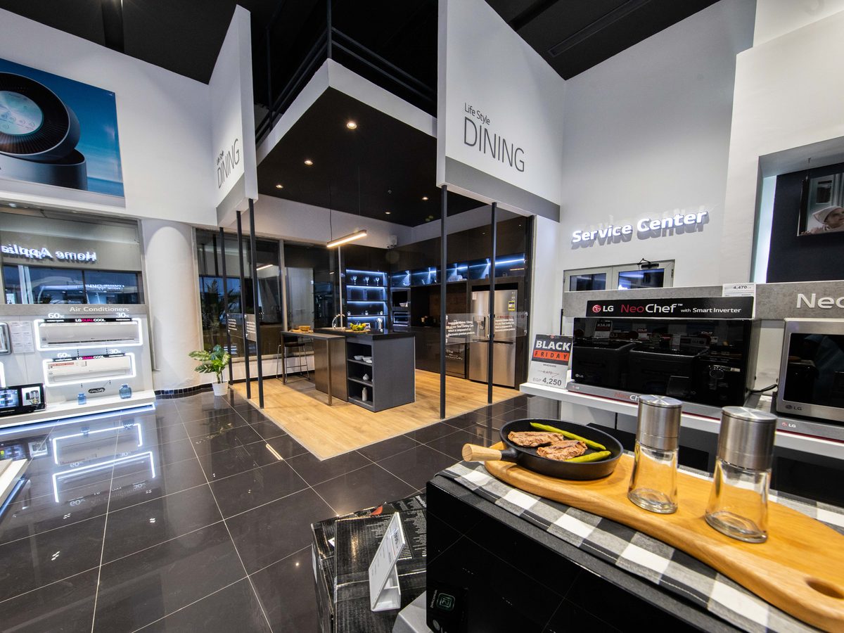 LG Brand Retail — After phase, Fit-out by ALDesign Structures