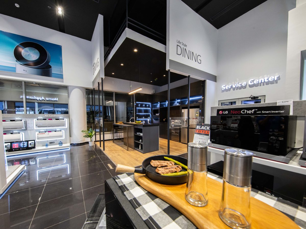 LG Brand Retail — After phase, Fit-out by ALDesign Structures