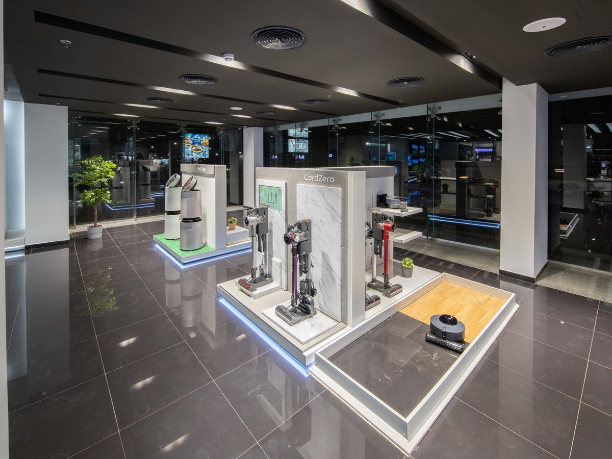 LG Brand Retail — After phase, Fit-out by ALDesign Structures