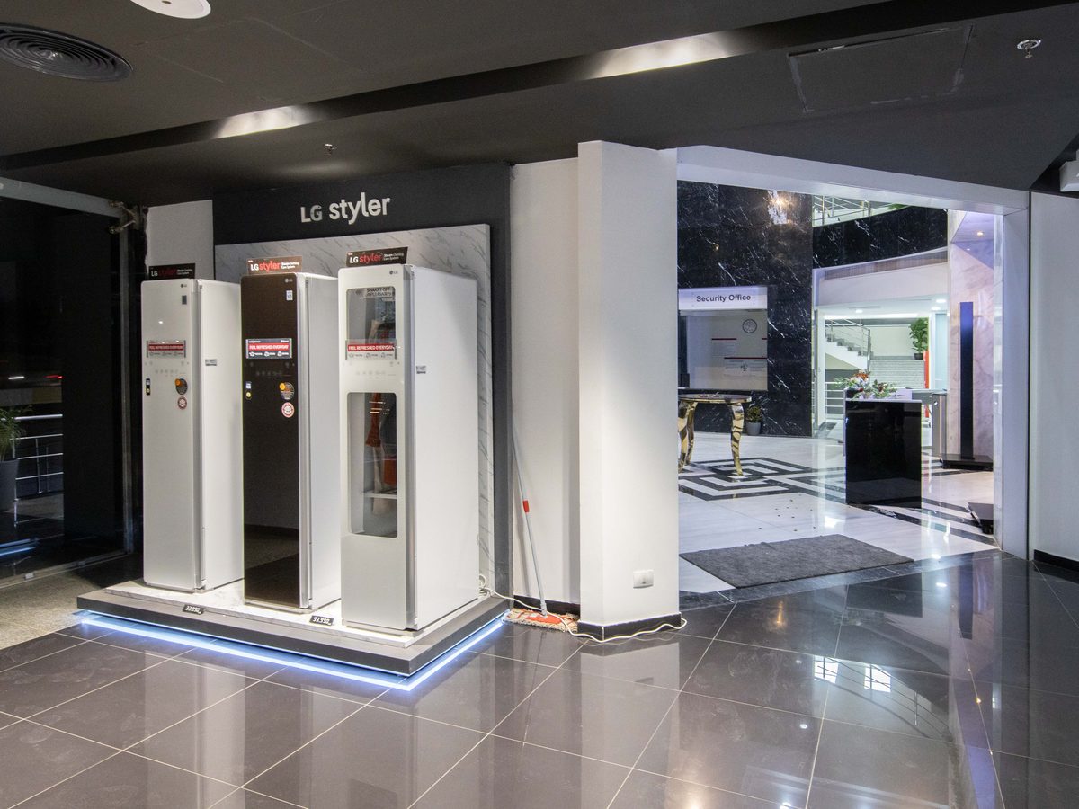 LG Brand Retail — After phase, Fit-out by ALDesign Structures