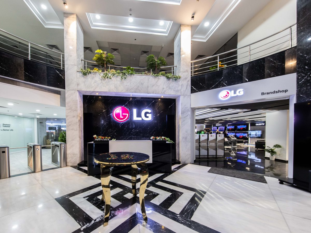 LG Brand Retail — After phase, Fit-out by ALDesign Structures