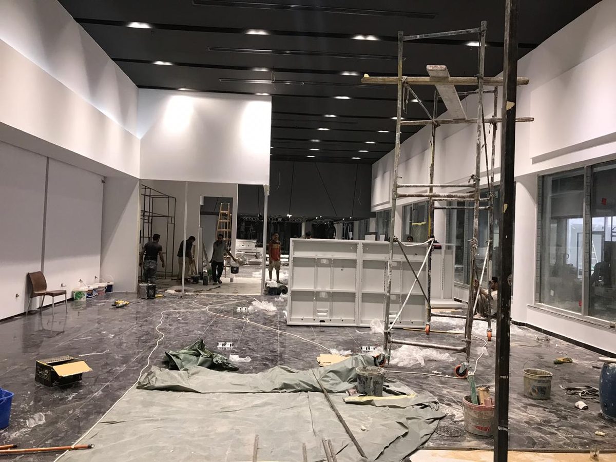 LG Brand Retail — Before phase, Fit-out by ALDesign Structures