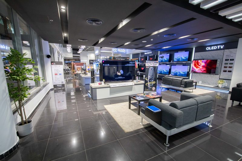 LG Brand Retail — Fit-out project by ALDesign Structures