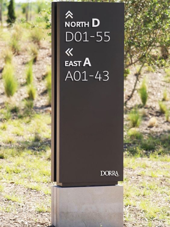 Estate directory monolith, Dorra
